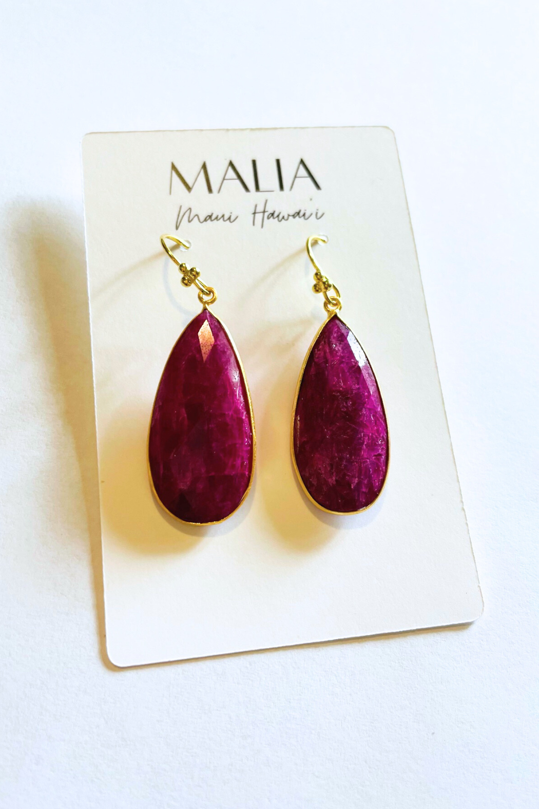 10x30 MM XL Gemstone Drop Earrings