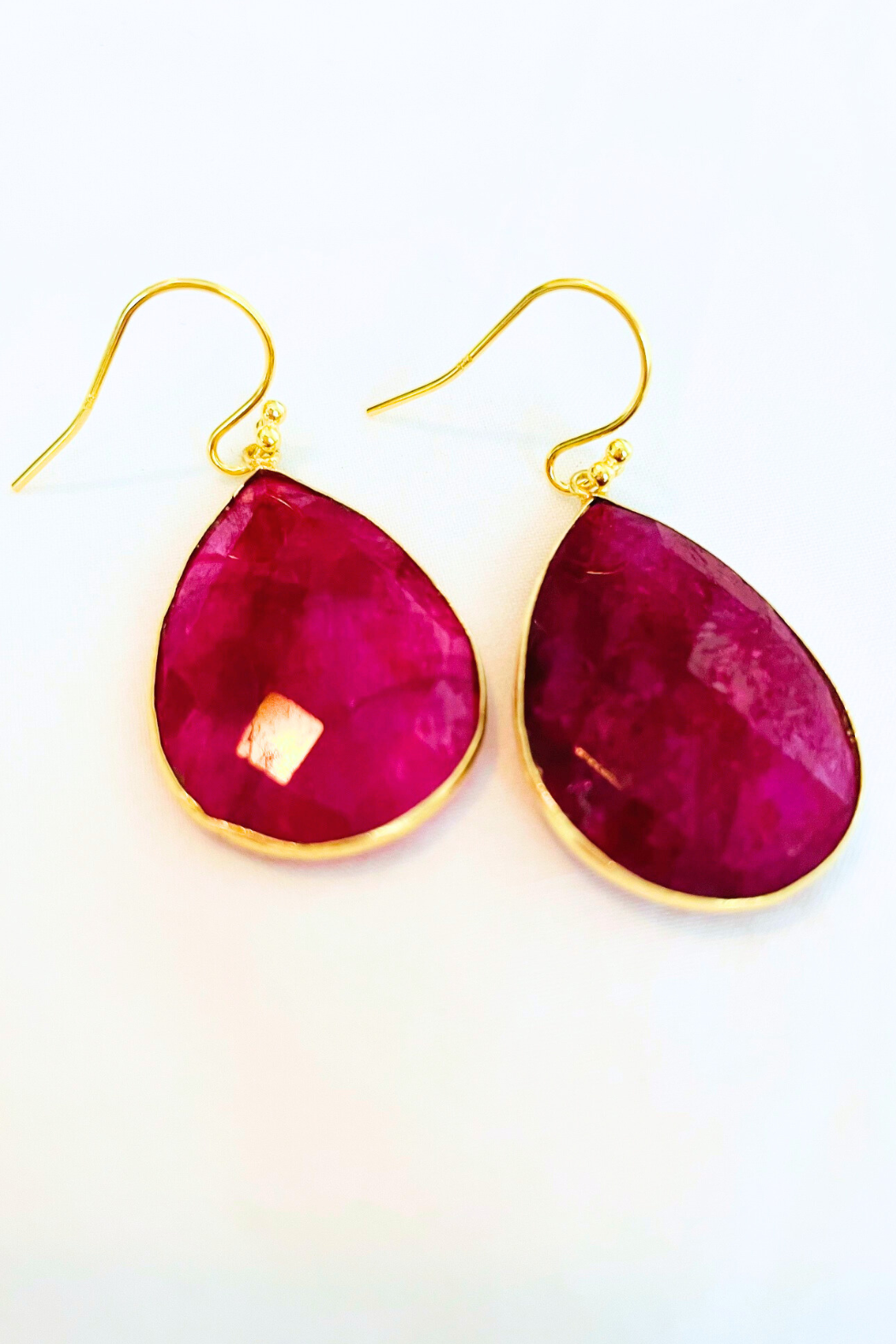 20-30 MM XL Gemstone Drop Earrings