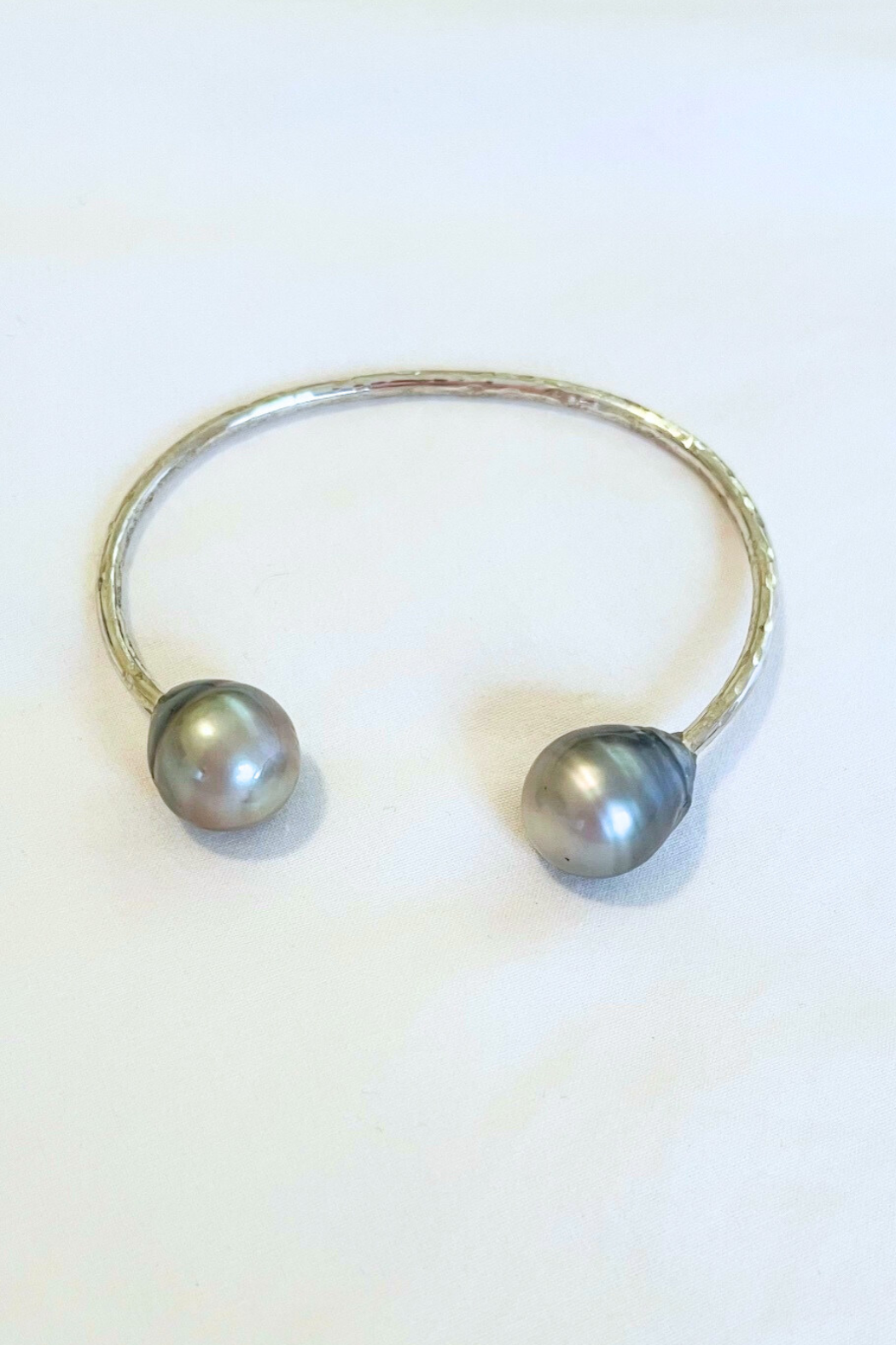 Bora Bora Bambucha Silver Cuff