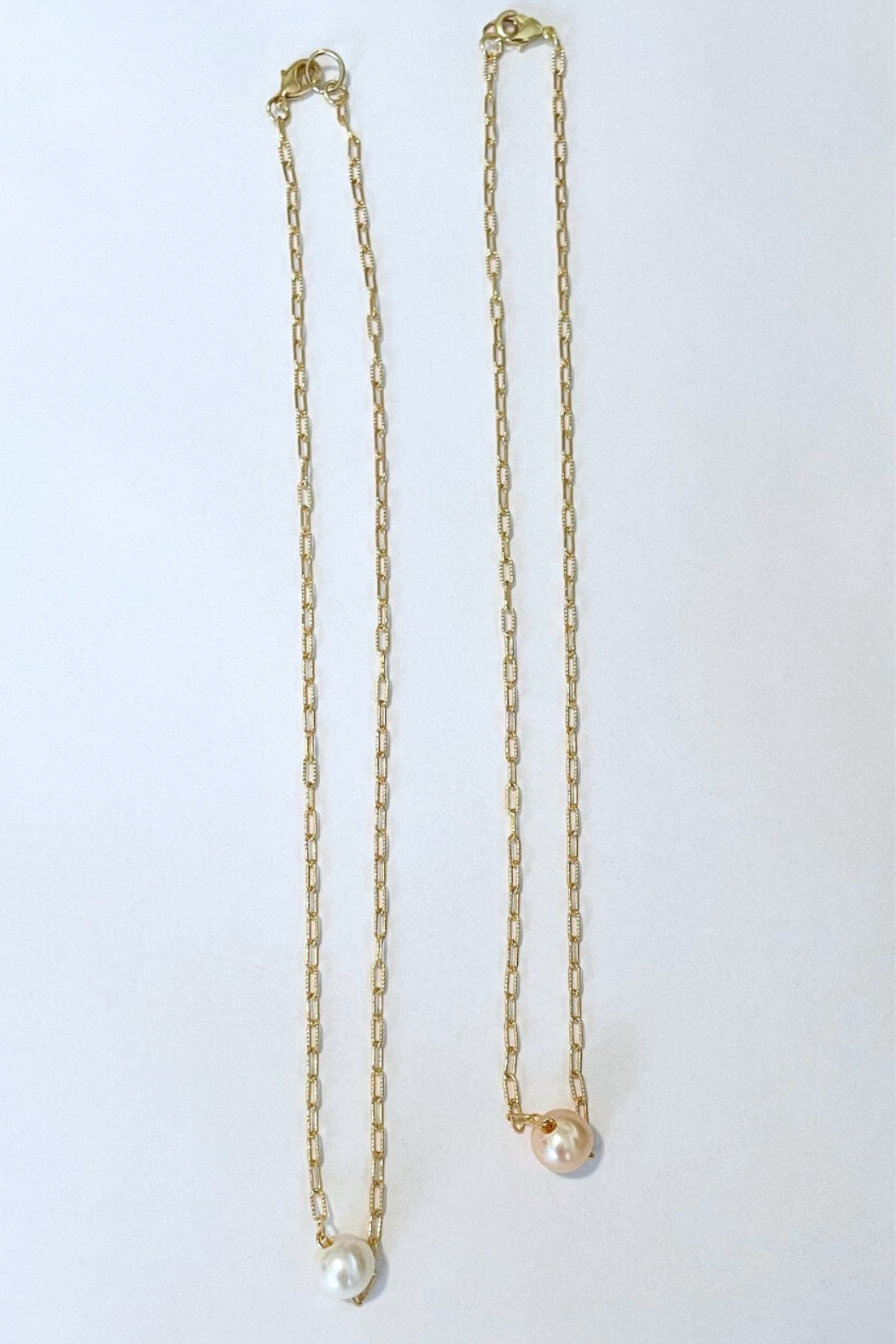 Freshwater Gold Sparkle Necklace