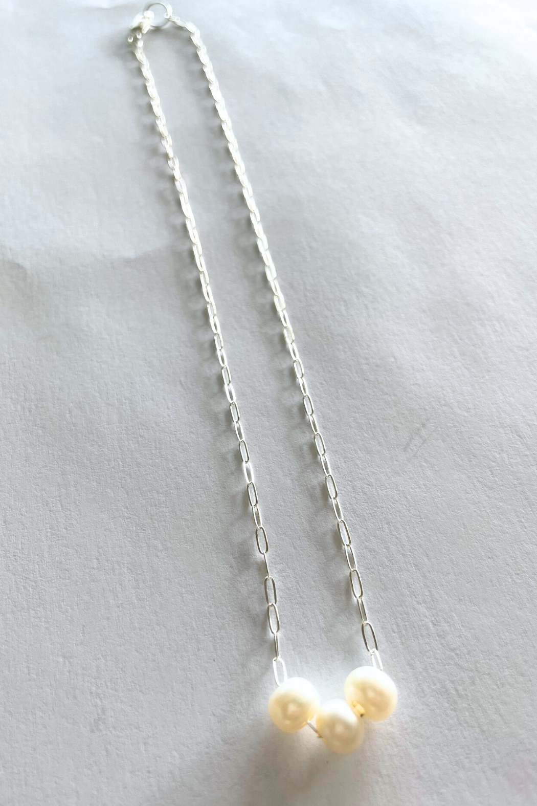 Freshwater Pearl Trio Necklace
