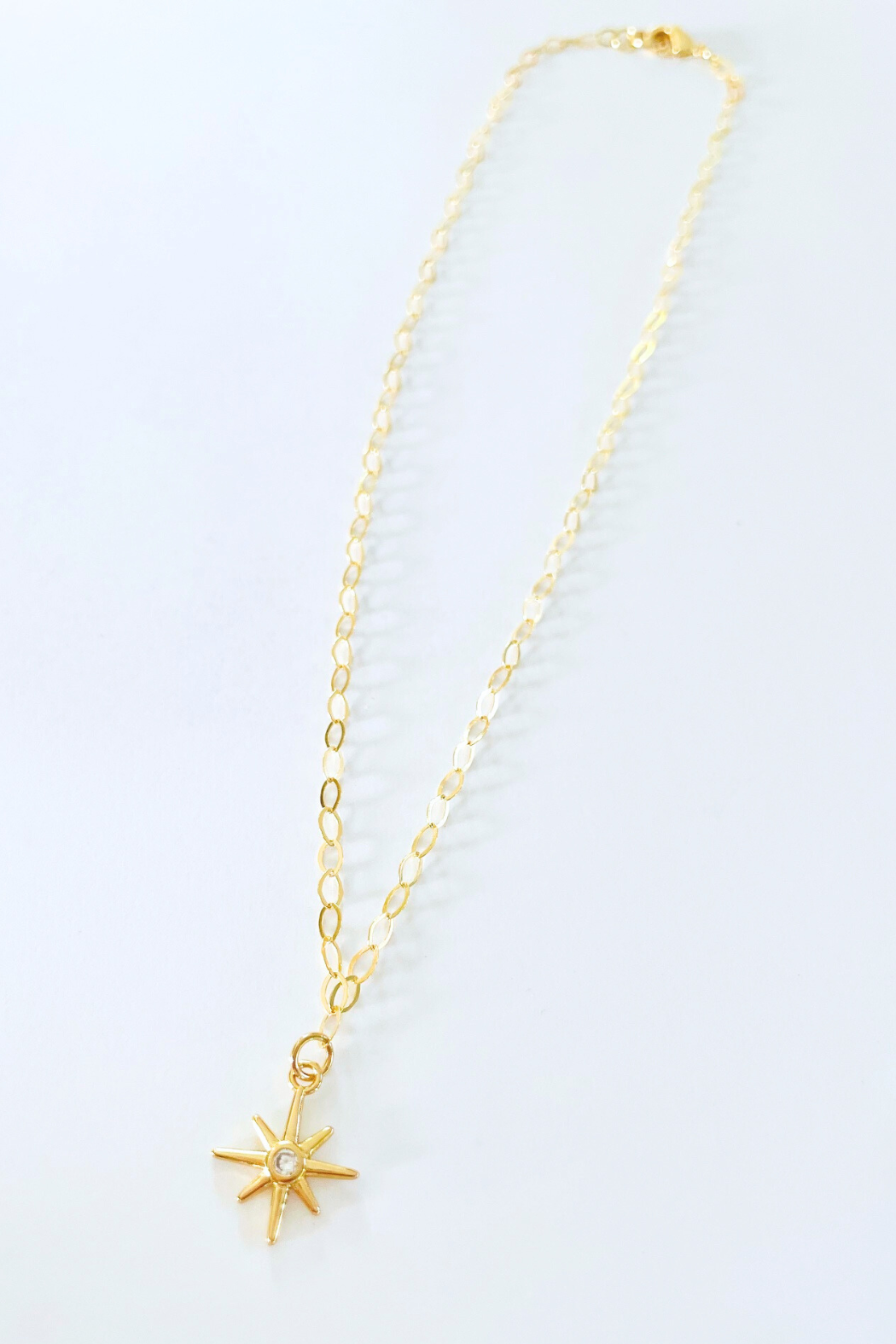 The Hoku Gold Star Necklace