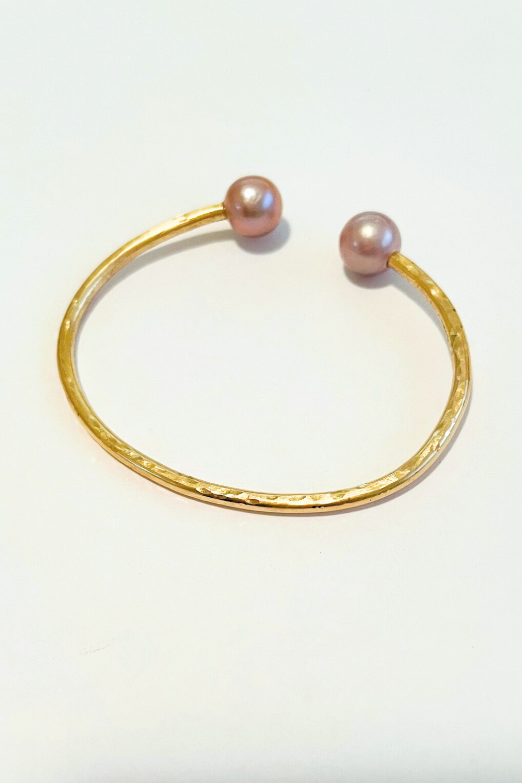 Pink Sands Pearl Gold Cuff