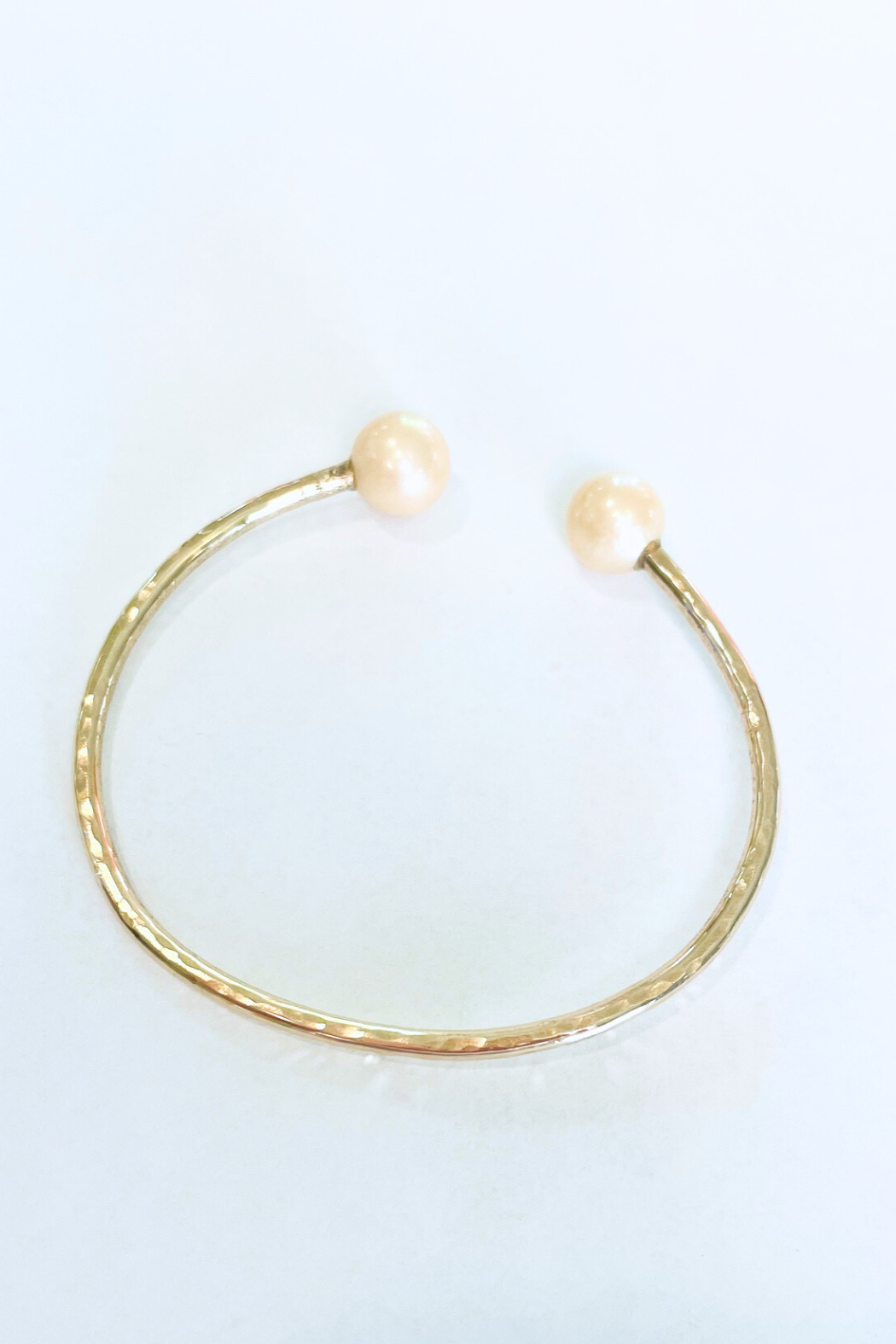 Sandy Beach Pearl Gold Cuff
