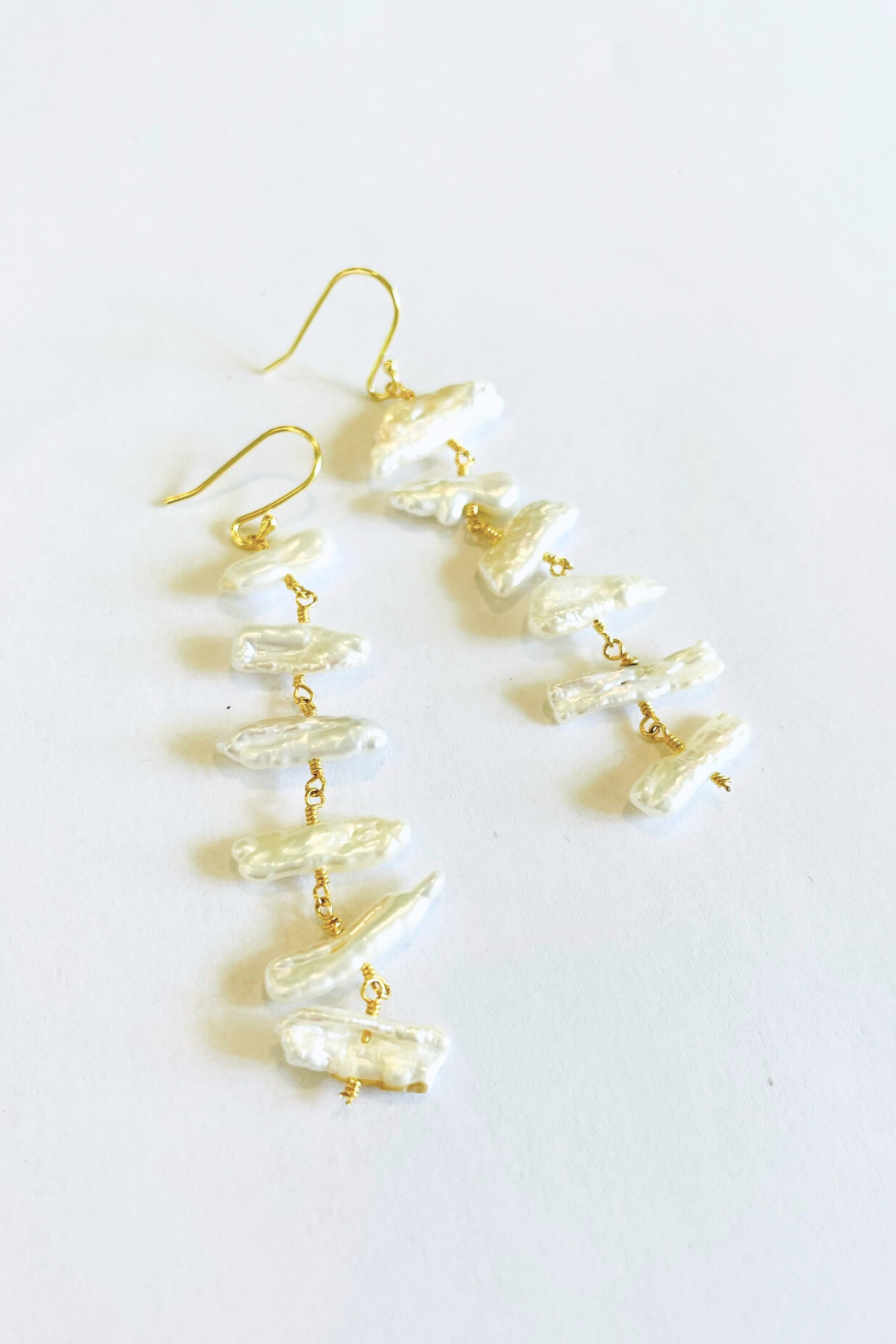 Keshi Chandelier Earrings