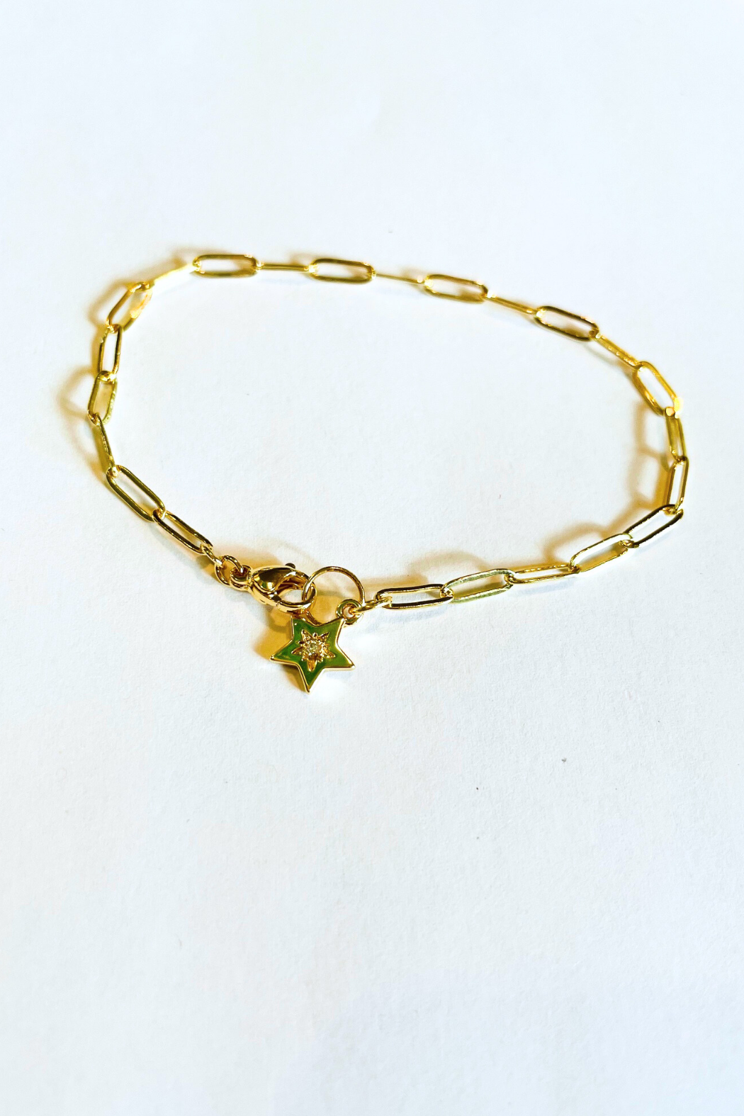 Starlight Starbright "Wish" Paperclip Bracelet