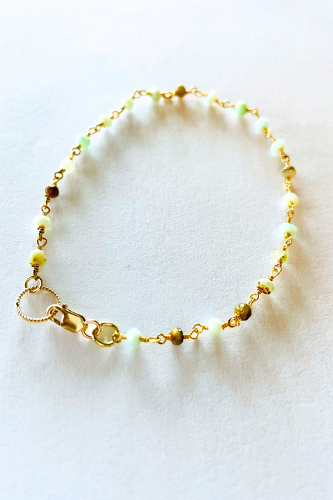 Hand-Linked Gemstones