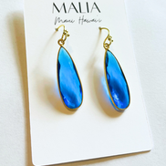 10x30 MM XL Gemstone Drop Earrings