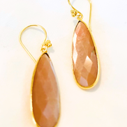 10x30 MM XL Gemstone Drop Earrings