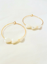 Pikake Lei ~ 1" Mini Hoops