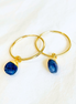 3/4" Hoop ~ Petite Gem