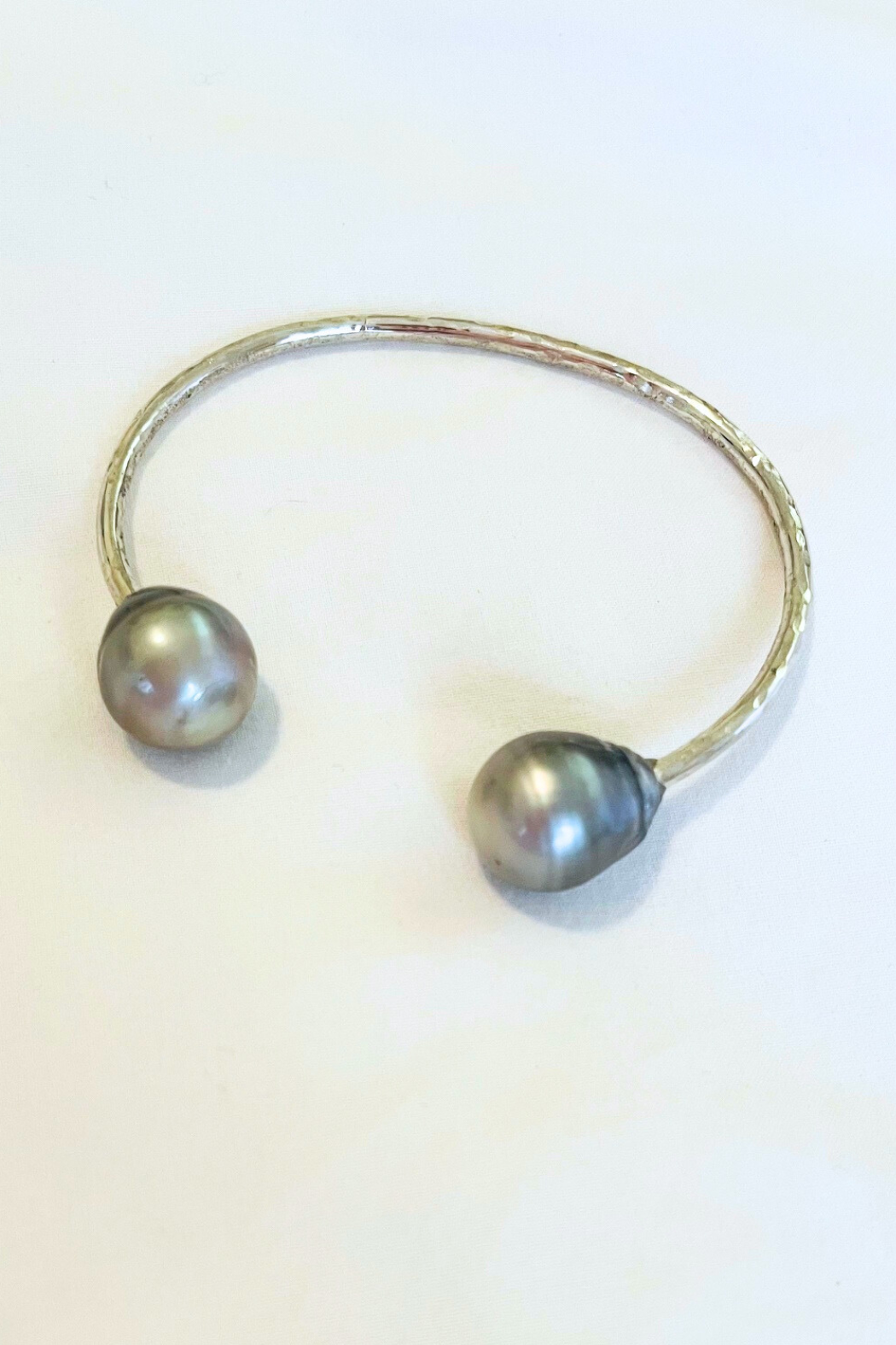 Bora Bora Bambucha Silver Cuff