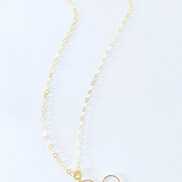 Open Heart Gold Necklace