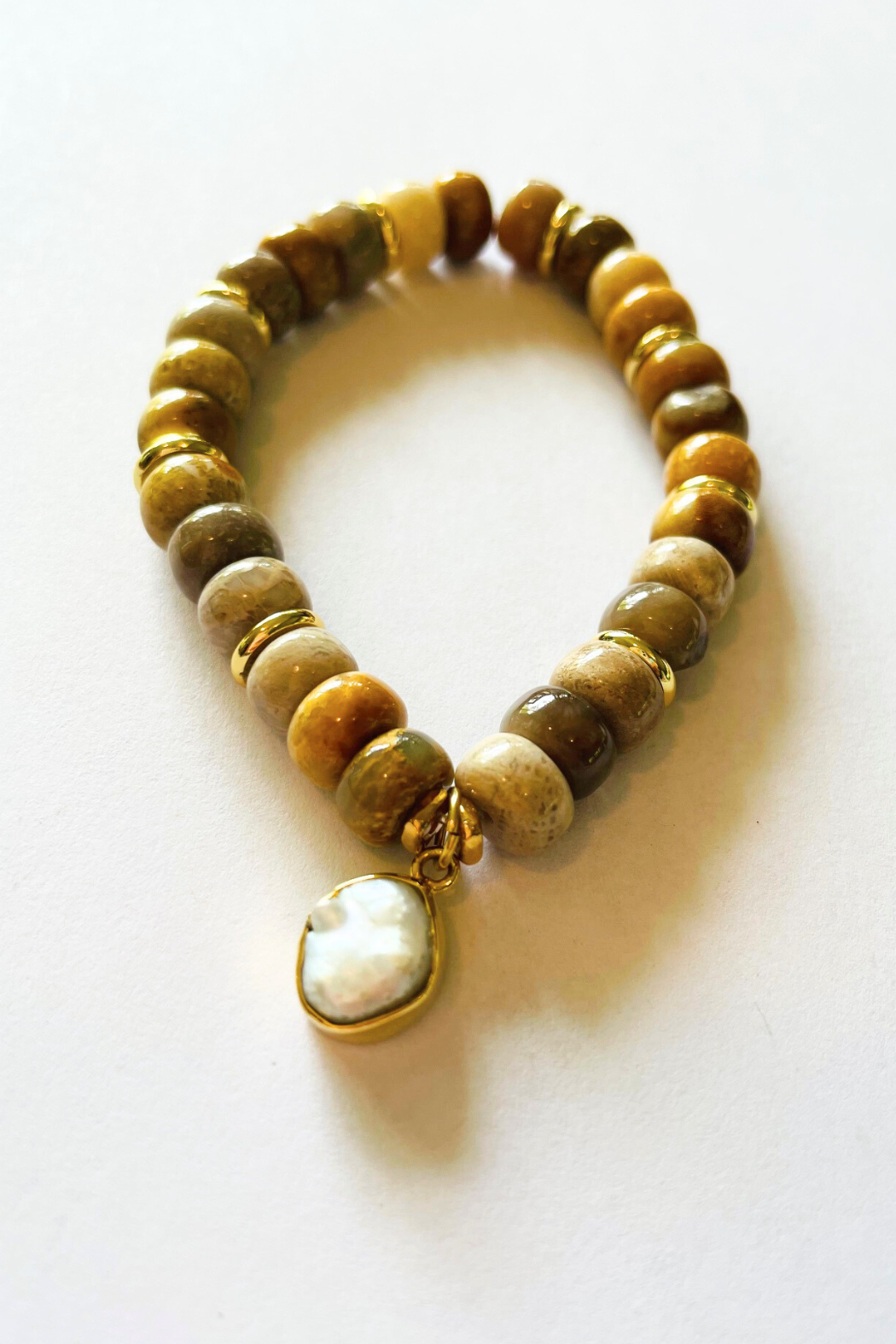 Fossil Coral Bracelet