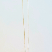 Freshwater Pearl Gold Float Necklace