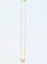 Freshwater Pearl Gold Float Necklace