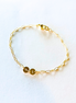 "HI" Hawai'i Paper Clip Bracelet