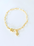Haleakala Sunrise Sparkle Paperclip Bracelet