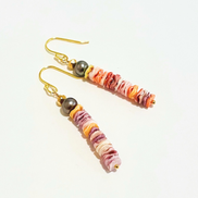 Hawaiian Sunset Shell Earrings