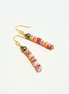 Hawaiian Sunset Shell Earrings