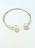 Mahina Pearl Silver Cuff