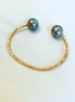 Mo'orea Tahitian Pearl Gold Cuff
