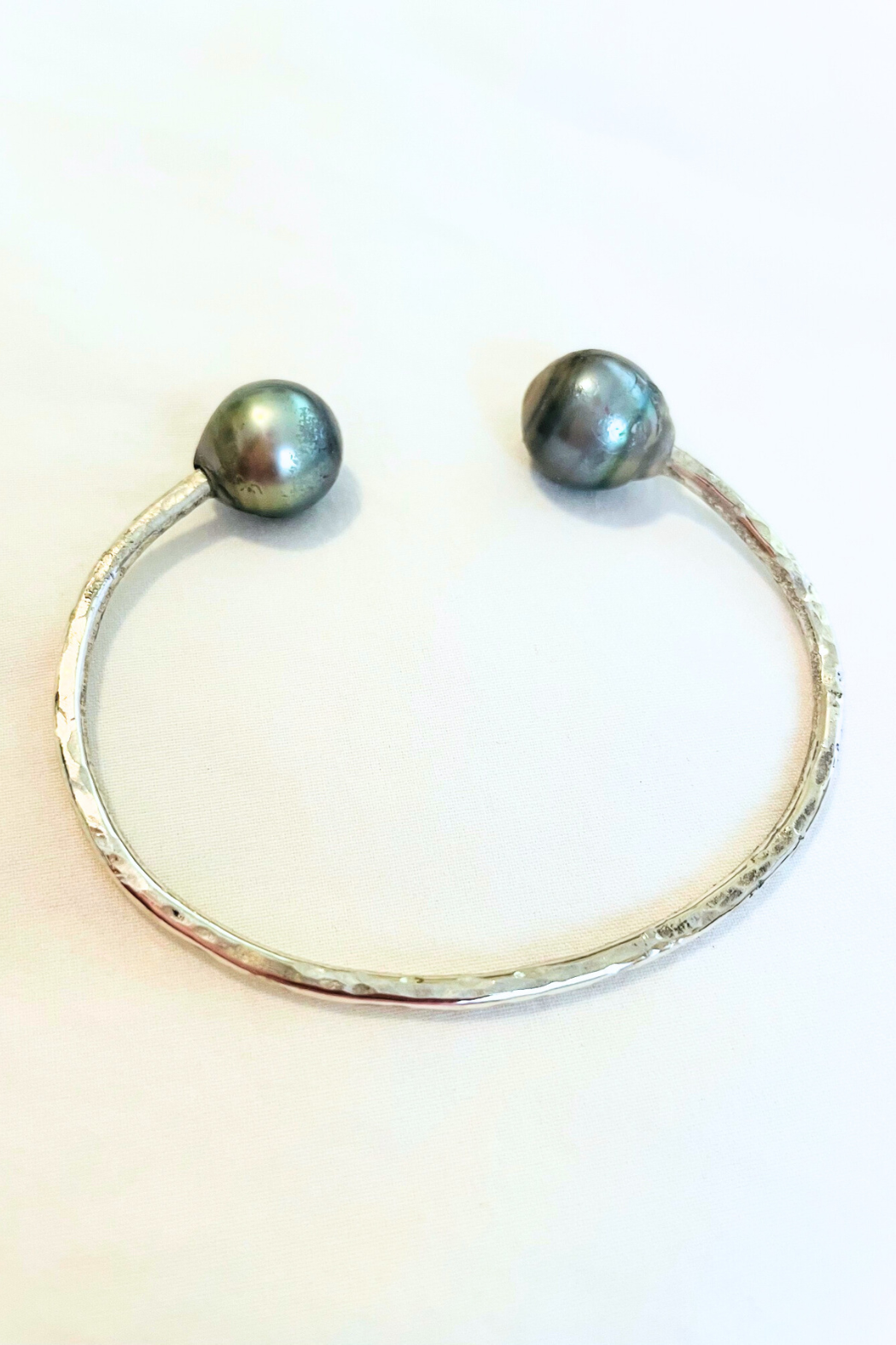 Mo'orea Tahitian Pearl Silver Cuff