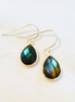 Natural Gemstone Dangle Earring