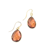 Natural Gemstone Dangle Earring