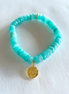 Peruvian Amazonite "Aloha" Bracelet