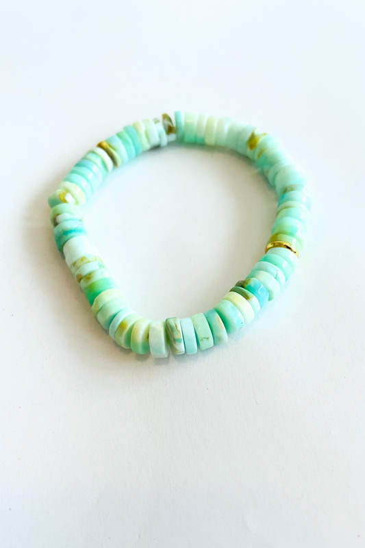 Peruvian Opal Beach Bracelet