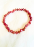 Pink Tourmaline Healing Gem Bracelet - 4MM