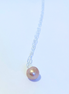 Silver Paperclip Edison Float Necklace