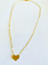 Tiny Golden Heart Necklace