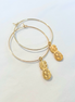1" - Mini Pineapple Hoops