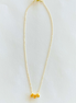808 Dainty Paperclip Necklace