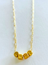 Hawaiian positive saying - cube minimalist necklace