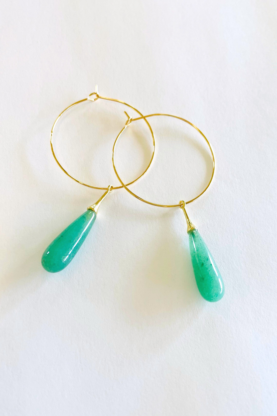 Aloha Drop Hoops