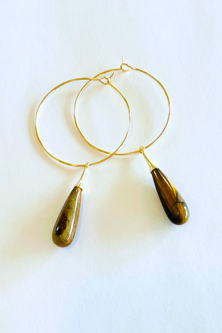 Aloha Drop Hoops