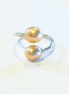 Silver Edison Pearl Wrap Ring