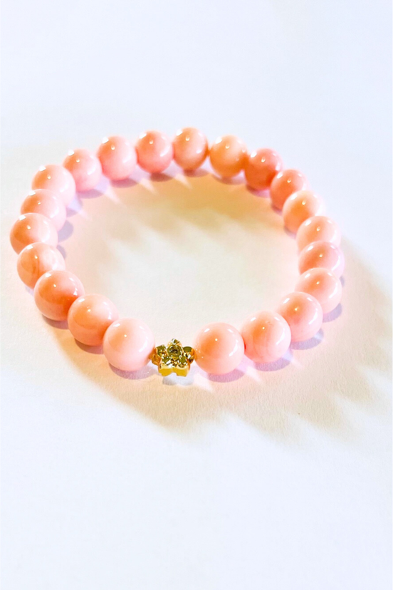 Plumeria Blush Bracelet