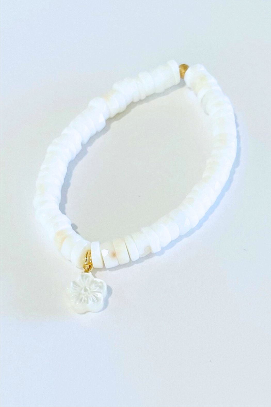 Opal Plumeria Bracelet