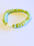 White Pikake Amazonite Bracelet