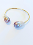Flameball Baroque Pearl Cuff