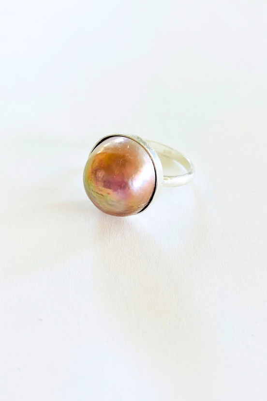 Silver Tide Sculpted Ring