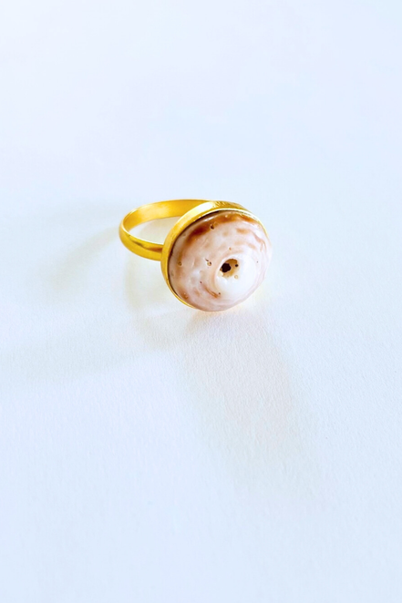 Malia Puka Ring ~ LG