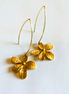 Wild Orchid Pendant Earring